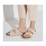 Birkenstock Arizona Vegan Sandal (Women) - Soft Pink Sandals - Slide - The Heel Shoe Fitters