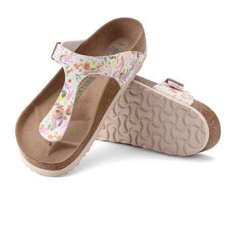 Birkenstock Gizeh Vegan Sandal (Women) - Summer Garden Rose Birko-Flor Sandals - Thong - The Heel Shoe Fitters