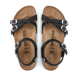 Birkenstock Kumba Backstrap Sandal (Women) - Black Oiled Leather Sandals - Backstrap - The Heel Shoe Fitters