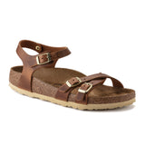 Birkenstock Kumba Backstrap Sandal (Women) - Cognac Oiled Leather Sandals - Backstrap - The Heel Shoe Fitters