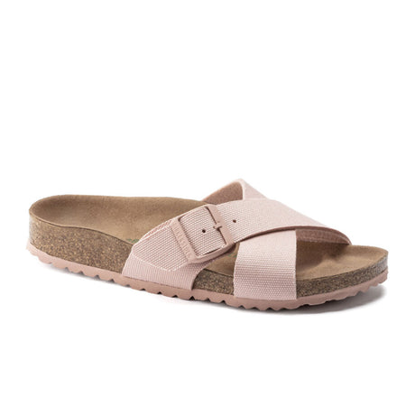 Birkenstock Siena Vegan Narrow Slide Sandal (Women) - Soft Pink Sandals - Slide - The Heel Shoe Fitters
