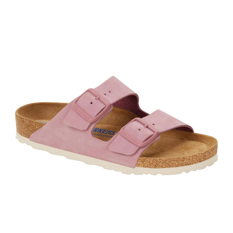 Birkenstock Arizona Soft Footbed Slide Sandal (Women) - Orchid Sandals - Slide - The Heel Shoe Fitters