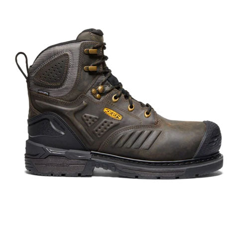 Keen Utility Philadelphia 6" Waterproof Composite Toe Work Boot (Men) - Cascade Brown/Black Boots - Work - 6" - Composite Toe - The Heel Shoe Fitters