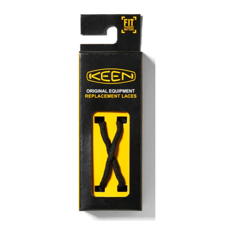 Keen Variegated Shoe Lace Kit - Black/Grey Accessories - Shoe Laces - The Heel Shoe Fitters