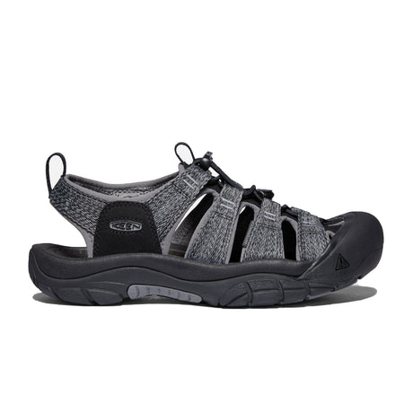 Keen Newport H2 Sandal (Men) - Black/Steel Grey Sandals - Active - The Heel Shoe Fitters