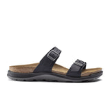 Birkenstock Sierra CT Slide Sandal (Women) - Black Oiled Leather Sandals - Slide - The Heel Shoe Fitters