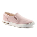 Birkenstock Oswego Narrow Slip On Sneaker (Women) - Soft Pink Canvas Dress-Casual - Slip On - The Heel Shoe Fitters