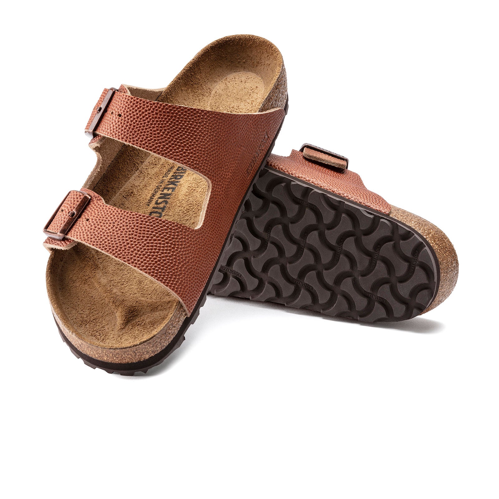 Birkenstock arizona washed online metallic port