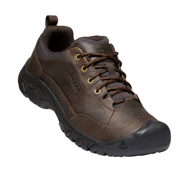 Keen Targhee III Oxford (Men) - Dark Earth/Mulch Hiking - Low - The Heel Shoe Fitters
