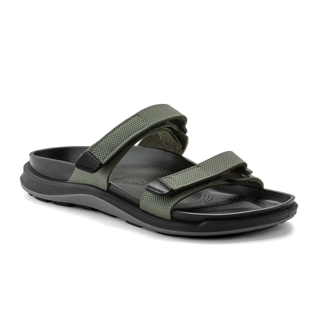 Birkenstock Sahara Slide Sandal (Women) - Khaki Birko-Flor Futura Sandals - Slide - The Heel Shoe Fitters