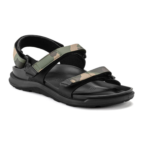 Birkenstock Kalahari Birko-Flor Sandal (Women) - Futura Black/Camo Sandals - Backstrap - The Heel Shoe Fitters