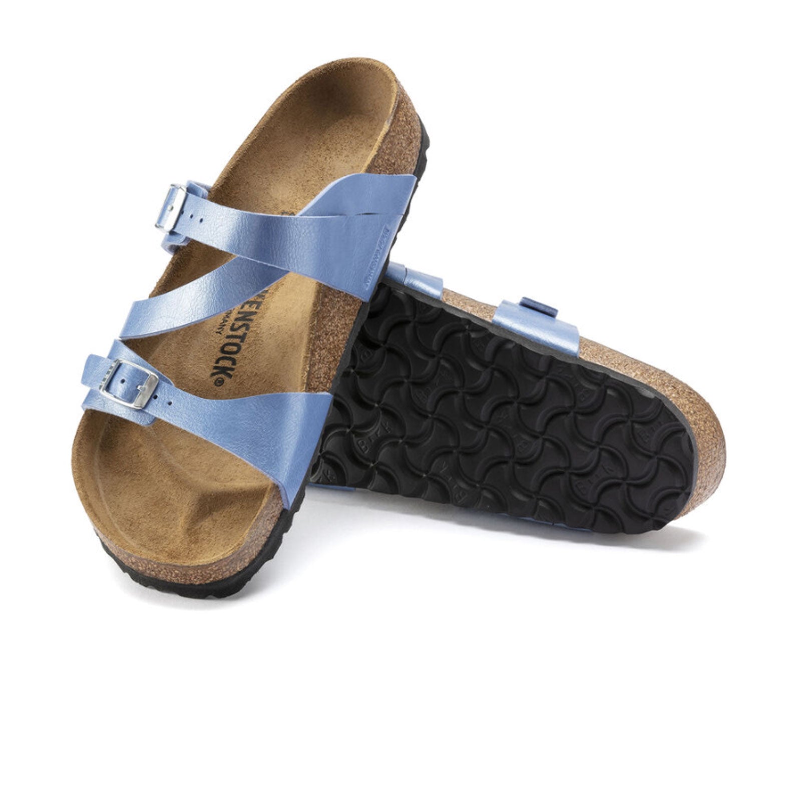 liste Flygtig Svarende til Birkenstock Salina Birko-Flor Slide Sandal (Women) - Graceful Riviera - The  Heel Shoe Fitters