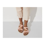 Birkenstock Salina Birko-Flor Slide Sandal (Women) - Graceful Coral Peach Sandals - Slide - The Heel Shoe Fitters