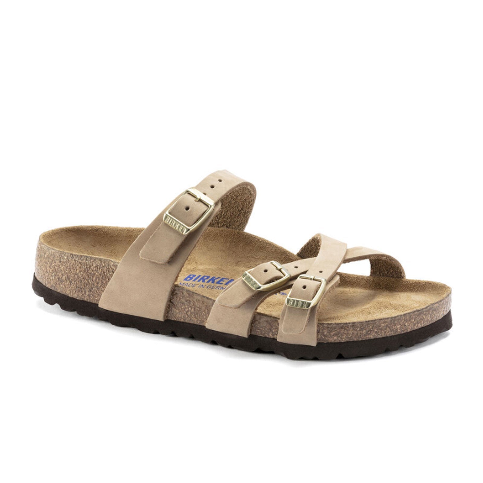 Birkenstock Franca Soft Footbed Narrow Slide Sandal (Women) - Sandcastle Sandals - Slide - The Heel Shoe Fitters