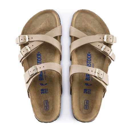 Birkenstock Franca Soft Footbed Slide Sandal (Women) - Sandcastle Sandals - Slide - The Heel Shoe Fitters