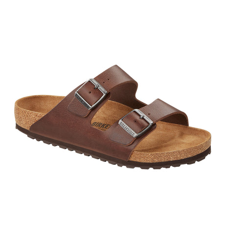 Birkenstock Arizona Grip Sandal (Men) - Vintage Wood Roast Sandals - Slide - The Heel Shoe Fitters