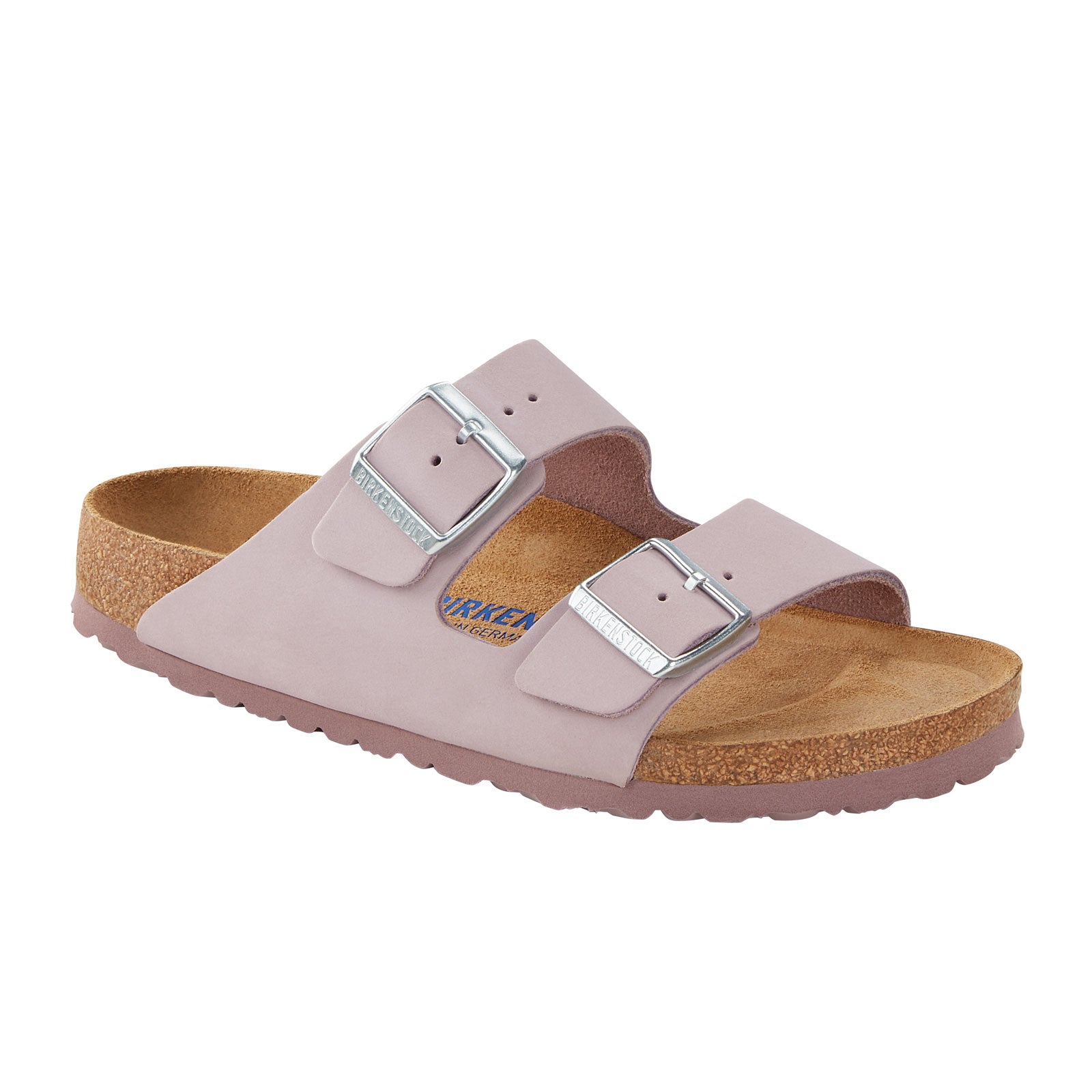 Birkenstock arizona clearance soft footbed lilac