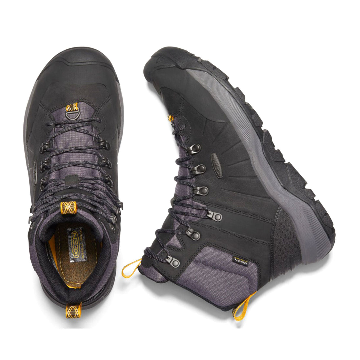 Keen Revel IV Mid Polar Boot (Men) - Black/Magnet Boots - Winter - Mid Boot - The Heel Shoe Fitters
