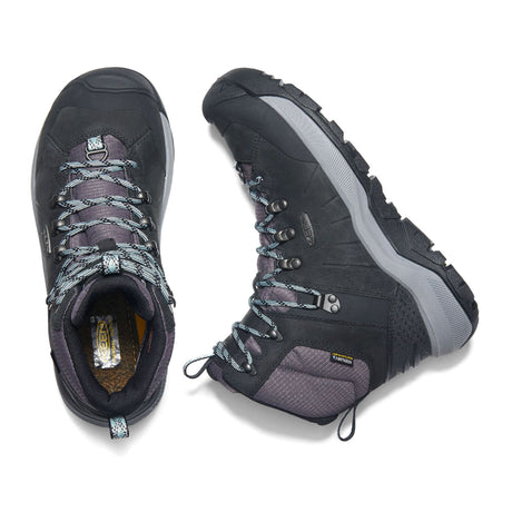 Keen Revel IV Polar Mid Boot (Women) - Black/Harbor Gray Boots - Winter - Mid Boot - The Heel Shoe Fitters