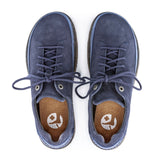 Birkenstock Honnef Low Lace Up (Women) - Indigo Blue Suede Dress-Casual - Lace Ups - The Heel Shoe Fitters