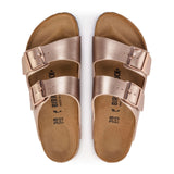 Birkenstock Arizona Slide Sandal (Women) - Copper Birko-Flor Sandals - Slide - The Heel Shoe Fitters