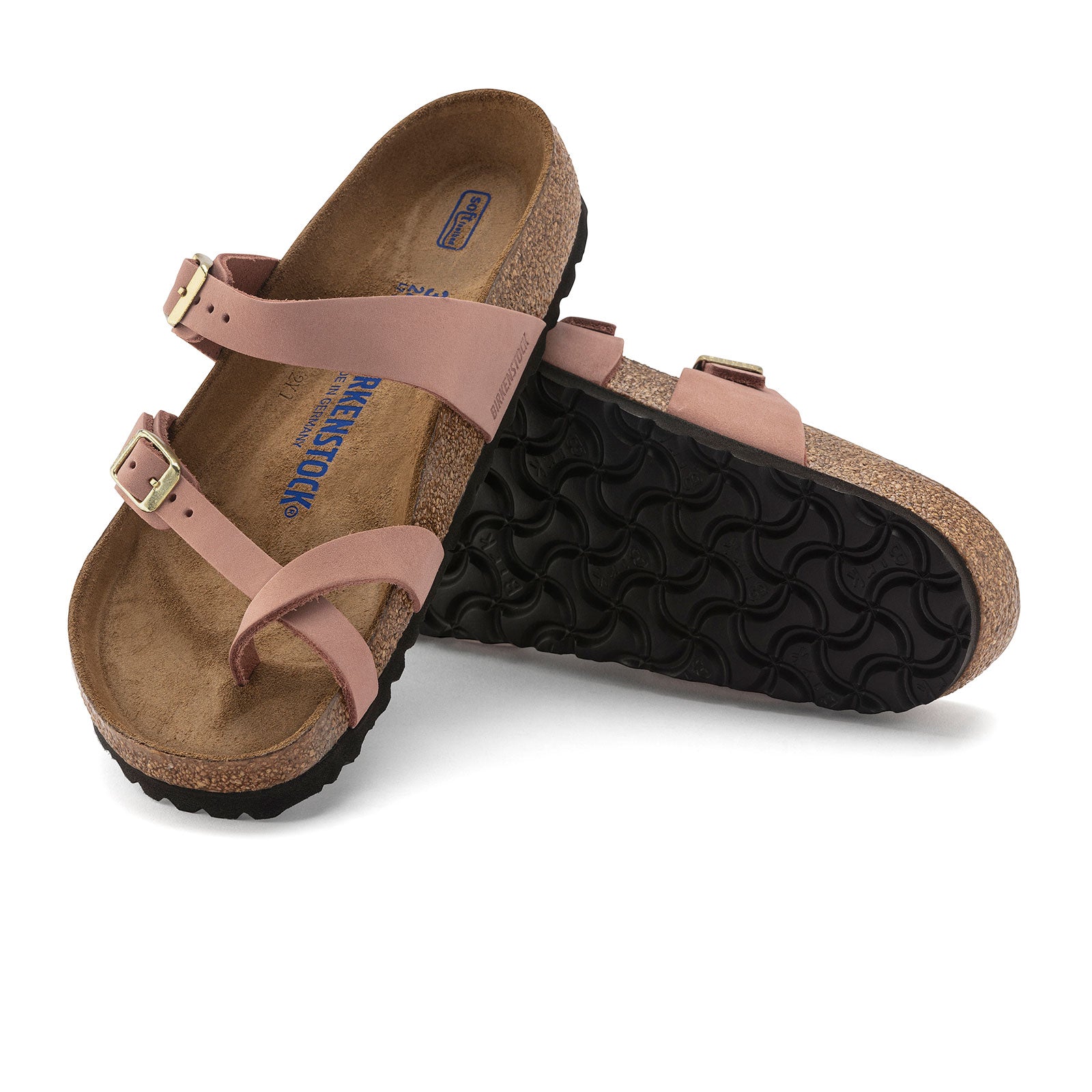 Birkenstock Mayari Soft Footbed Thong Sandal Women Old Rose