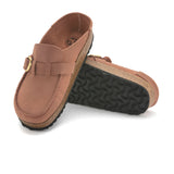 Birkenstock Buckley Narrow Clog (Women) -  Old Rose Nubuck Dress-Casual - Clogs & Mules - The Heel Shoe Fitters