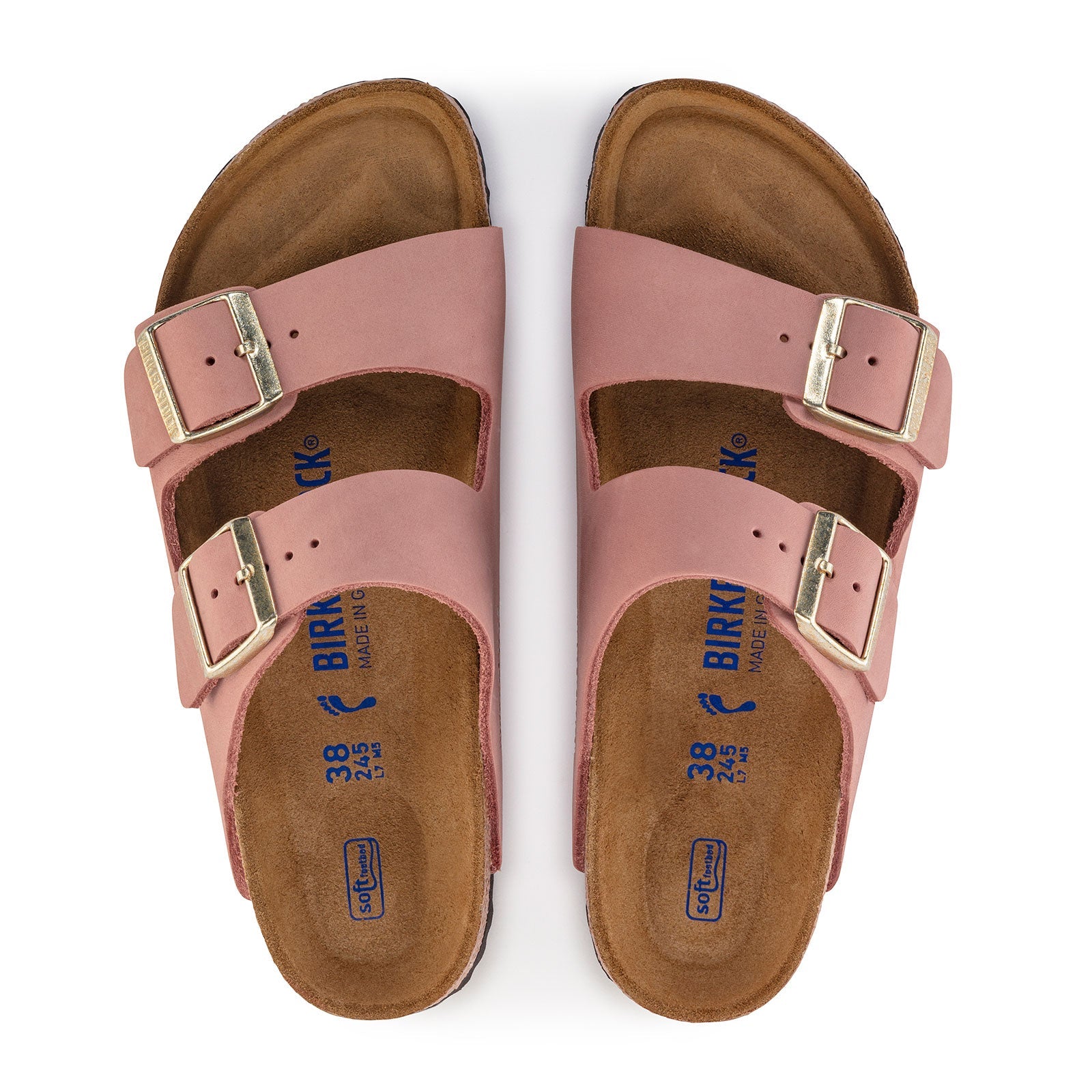 Birkenstock Arizona Soft Footbed Narrow Sandal (Women) - Old Ros - The Heel