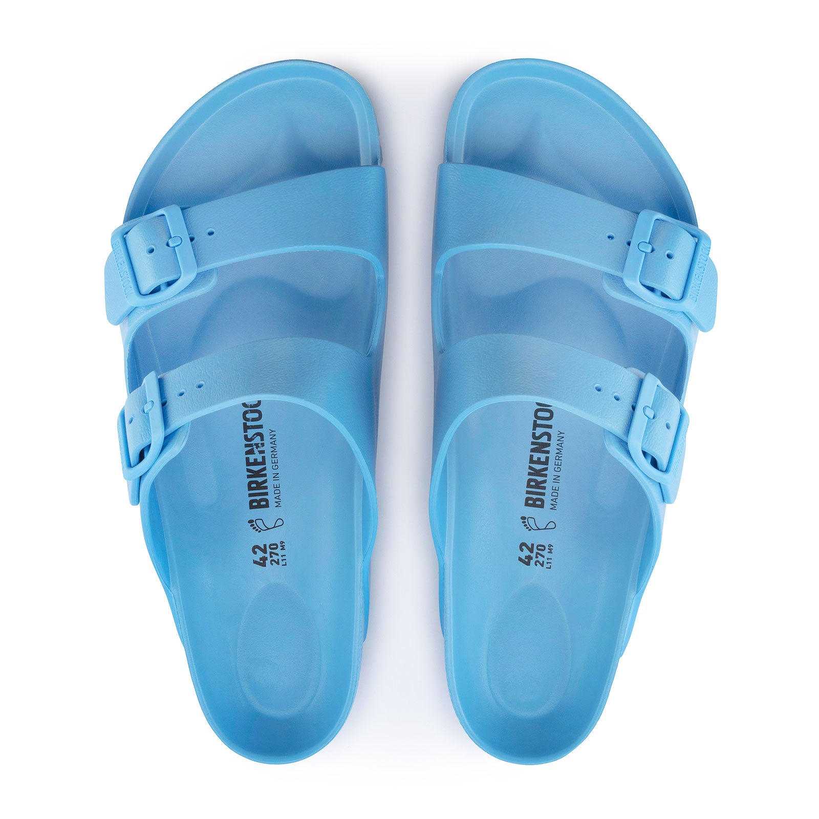 Birkenstock Arizona EVA Sandal (Men) - Sky Blue - The Heel Shoe Fitters
