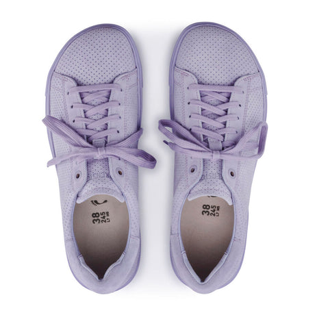 Birkenstock Bend Sneaker (Women) - Purple Fog Embossed Suede Dress-Casual - Sneakers - The Heel Shoe Fitters