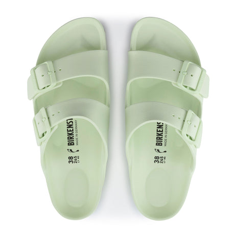 Birkenstock Arizona EVA Narrow Slide Sandal (Women) - Faded Lime Sandals - Slide - The Heel Shoe Fitters