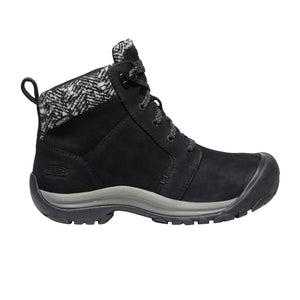 Keen Kaci II Winter Mid Waterproof (Women) - Black/Black Boots - Winter - Mid Boot - The Heel Shoe Fitters