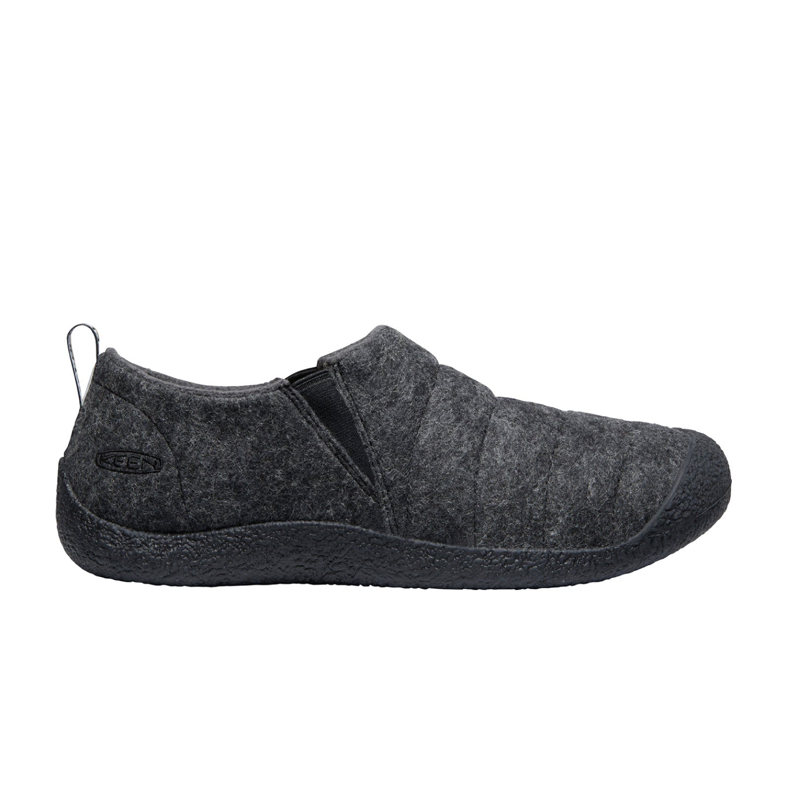 Keen Howser II Slip-on (Men) - Charcoal Grey Felt/Black Dress-Casual - Slip Ons - The Heel Shoe Fitters