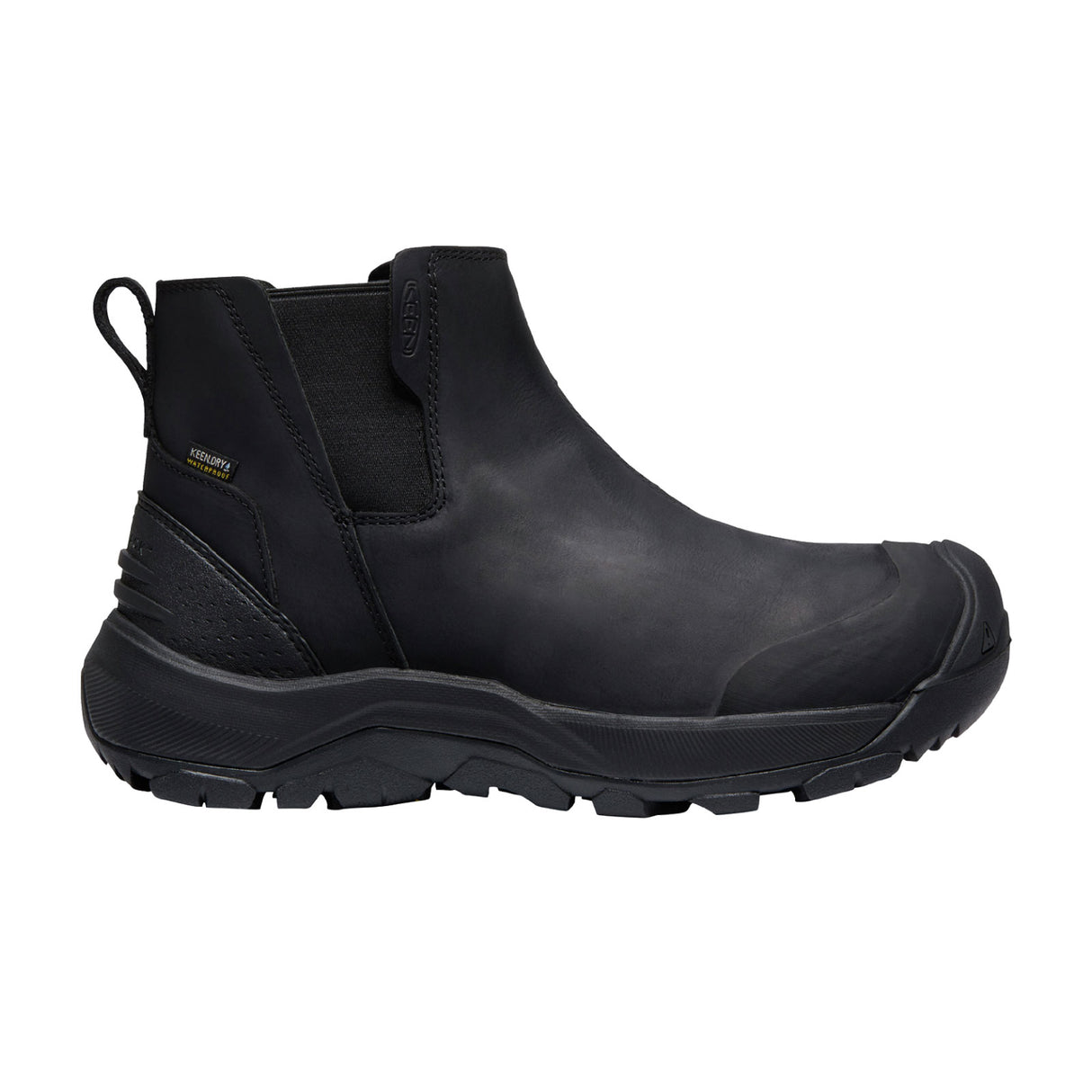Keen Revel IV Chelsea Slip-on Ankle Boot (Men) - Black/Black Boots - Fashion - Chelsea Boot - The Heel Shoe Fitters