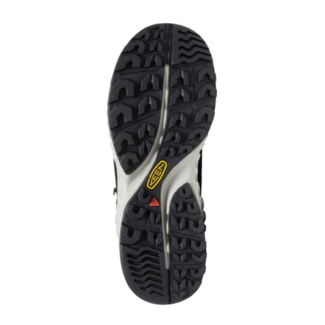 Keen NXIS EVO Mid Waterproof Hiking Shoe (Women) - Black/Blue Glass Boots - Hiking - Mid - The Heel Shoe Fitters