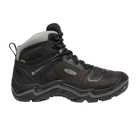 Keen Durand EVO Mid Waterproof Boot (Men) - Black/Magnet Boots - Hiking - Mid - The Heel Shoe Fitters