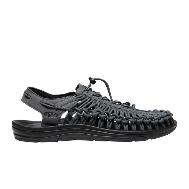 Keen Uneek Sandal (Men) - Magnet/Black Sandals - Active - The Heel Shoe Fitters