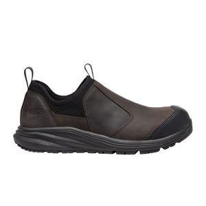 Keen Utility Vista Energy+ Shift ESD Carbon Fiber Toe Slip On Work Shoe (Men) - Coffee Bean/Black Boots - Work - Low - Other - The Heel Shoe Fitters