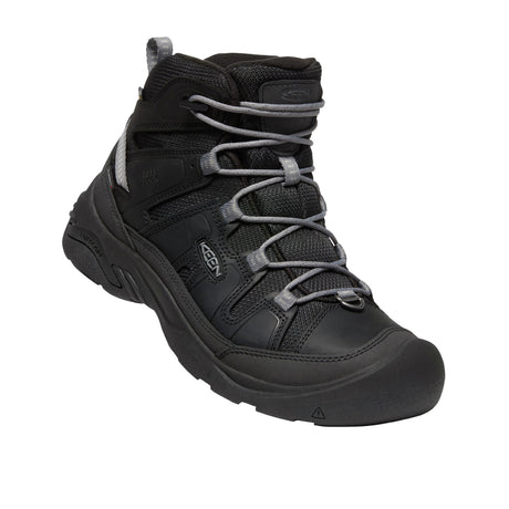Keen Circadia Mid Polar Boot (Men) - Black/Steel Grey Boots - Hiking - Mid - The Heel Shoe Fitters