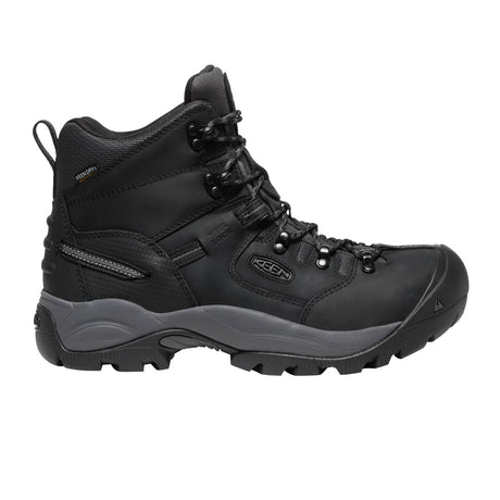 Keen Utility Pittsburgh Energy 6" Waterproof Composite Toe Work Boot (Men) - Black/Forged Iron Boots - Work - 6 Inch - The Heel Shoe Fitters