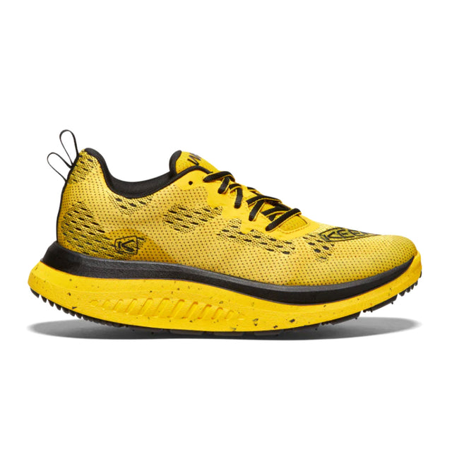 Keen WK400 Waterproof Walking Shoe (Men) - Keen Yellow/Black Athletic - Walking - The Heel Shoe Fitters