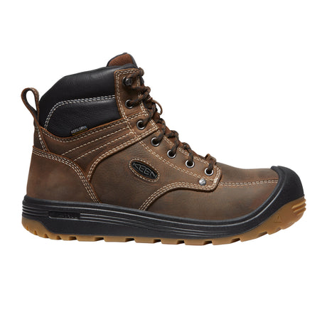 Keen Utility Fort Wayne 6" Waterproof Work Boot (Men) - Dark Earth/Gum Boots - Work - 6 Inch - The Heel Shoe Fitters