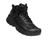 Keen NXIS EVO Mid Waterproof Hiking Shoe (Men) - Triple Black Athletic - Hiking - The Heel Shoe Fitters
