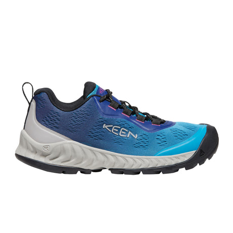 Keen NXIS Speed Hiking Shoe (Women) - Fjord Blue/Ombre Hiking - Low - The Heel Shoe Fitters