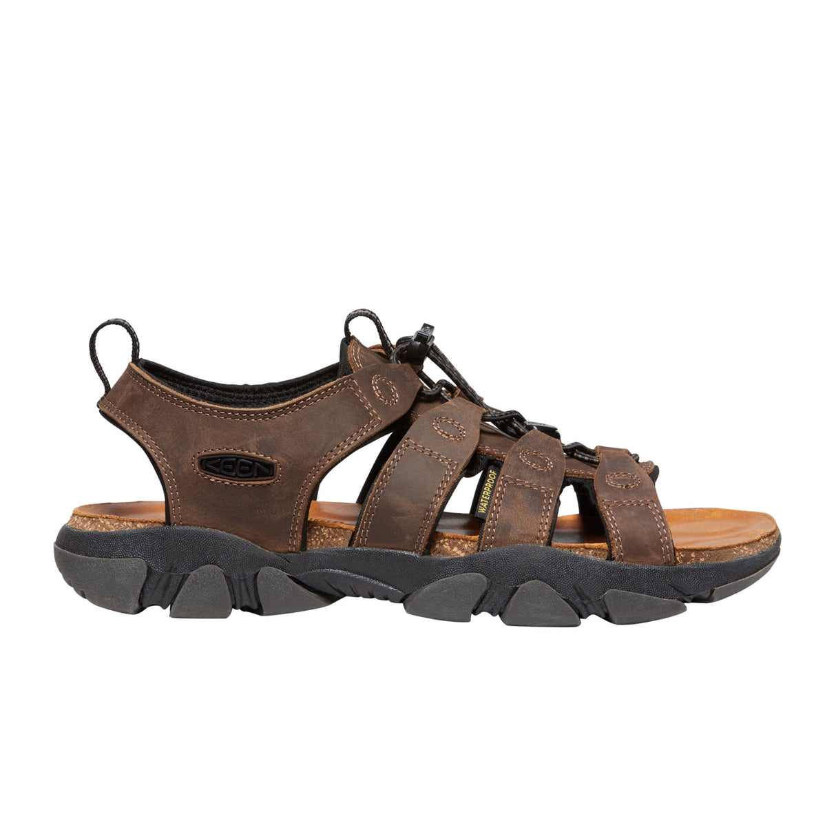 Keen Daytona II Backstrap Sandal (Men) - Bison/Black Sandals - Active - The Heel Shoe Fitters