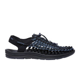 Keen Uneek Sandal (Men) - Black/Indigo Sandals - Active - The Heel Shoe Fitters