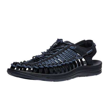 Keen Uneek Active Sandal (Men) - Black/Indigo Sandals - Active - The Heel Shoe Fitters