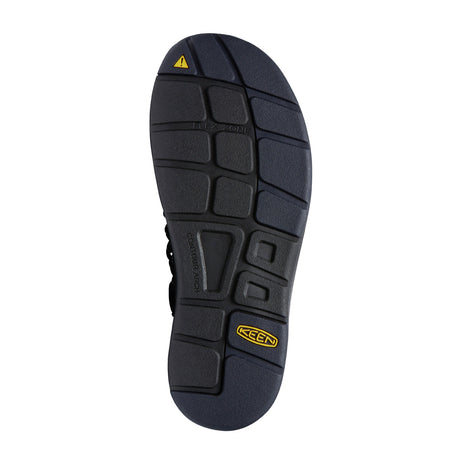 Keen Uneek Sandal (Men) - Black/Indigo Sandals - Active - The Heel Shoe Fitters
