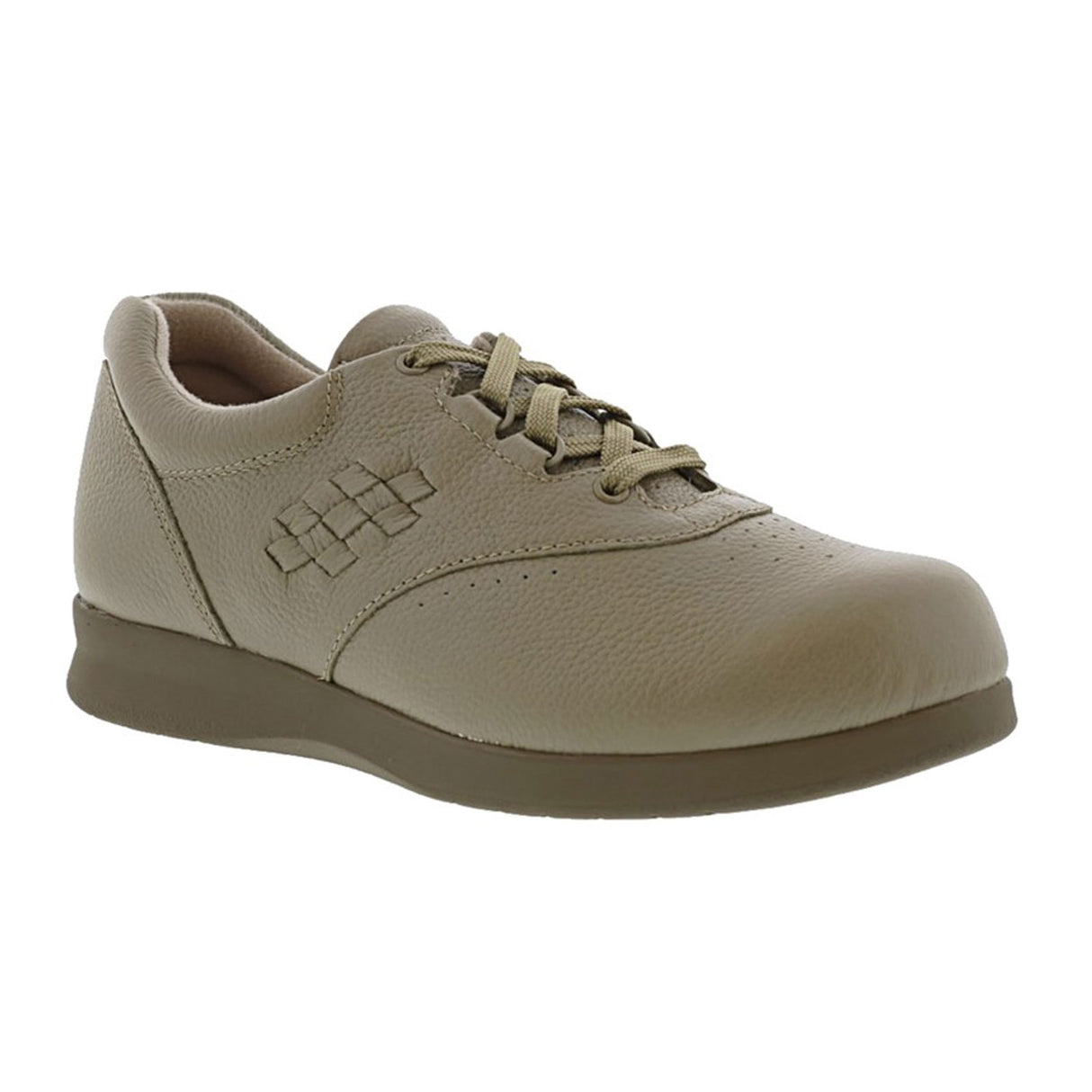 Drew Parade II Orthopedic Lace Up (Women) - Taupe Leather Dress-Casual - Lace Ups - The Heel Shoe Fitters