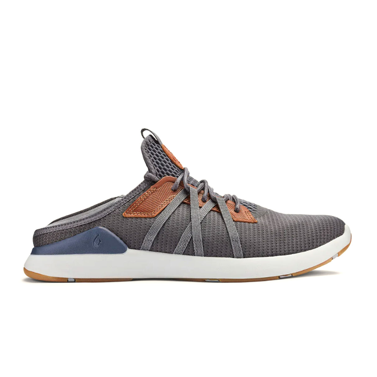 OluKai Mio Li Sneaker (Men) - Pavement/Vintage Indigo Athletic - Athleisure - The Heel Shoe Fitters